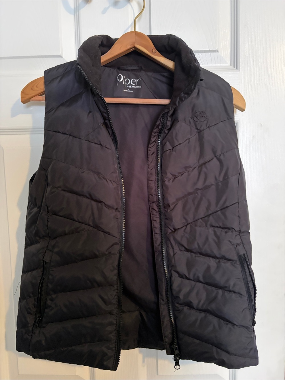 Piper Women’s Quilted Black Insulated Vest